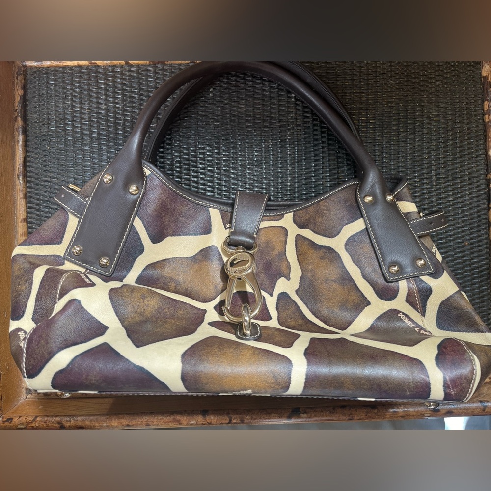 Giraffe Print tote